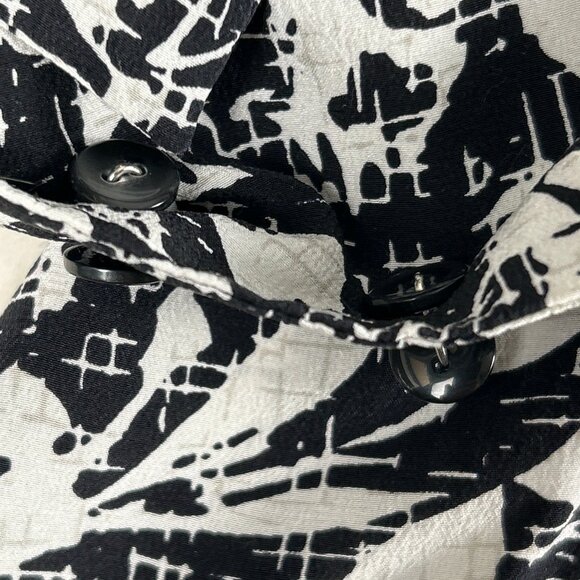 Evan Picone 100% Silk Women's Floral Boho Chic Button Up Shirt - Picture 9 of 14